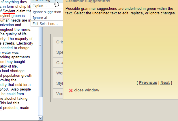 Free Online Grammar and Spell Checker