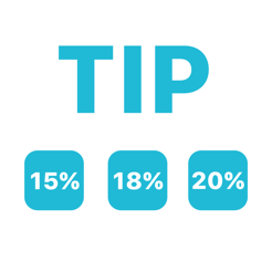 Calculate ways for the tip to give