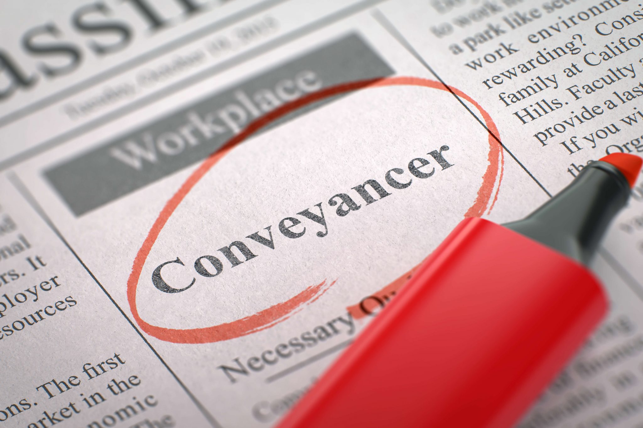 Conveyancing looks are often a peculiar subject to a home buyer.